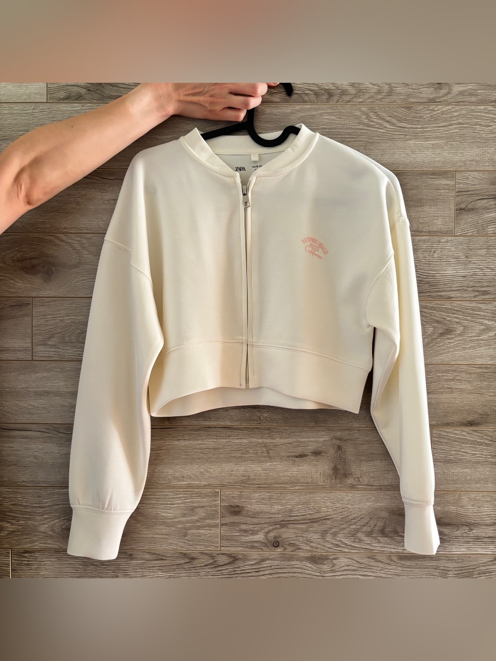Zara Girl’s Lightweight Zip-Up Jacket, Size 9-10
